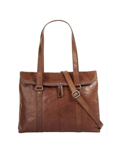 Шопер, натуральная кожа, цвет Cognac Spikes & sparrow