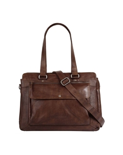 Шопер, натуральная кожа, цвет Cognac Spikes & sparrow