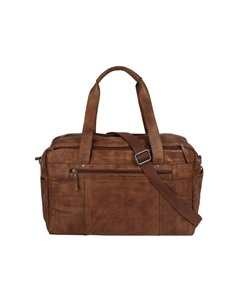 Дорожная сумка WEEKENDER, натуральная кожа, цвет Cognac Spikes & sparrow