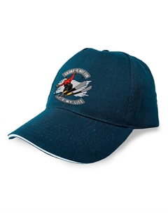 Бейсболка Skiing Is Not Fun, синий Kruskis