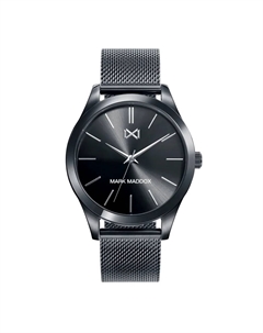 Мужские стальные часы Marais с бронзовым ip-покрытием, черный Mark maddox