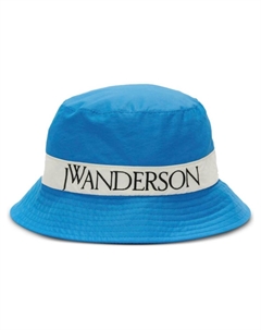 Панама с вышитым логотипом, синий Jw anderson