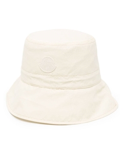 Панама с нашивкой-логотипом, нейтральный цвет Moncler