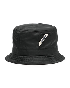 Панама с нашивкой-логотипом, черный Jacquemus