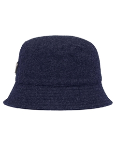 Панама с логотипом, синий Prada