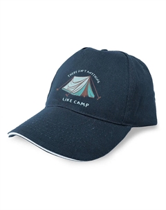 Бейсболка Anything Like Camp, синий Kruskis