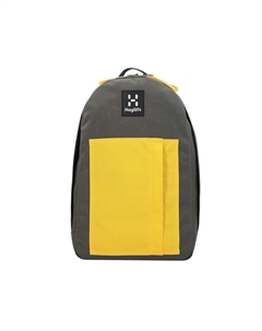 Рюкзак Floda 45 см с отделением для ноутбука, цвет Magnetite Pumpkin Yellow Haglöfs