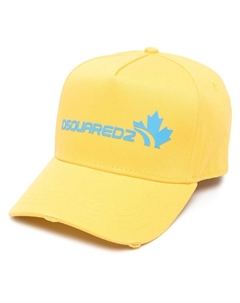 Бейсболка с вышитым логотипом, желтый Dsquared2