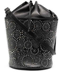 Сумка-ведро Canopus с заклепками, черный Corso como