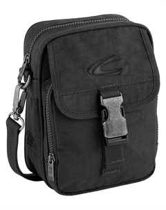 Активная сумка через плечо верблюжьего цвета "Journey", изготовленная из легкого и прочного нейлона, функционально идеальная для любых ситуаций, черный Camel active