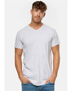 Футболка базовая, цвет lt grey mix Indicode jeans