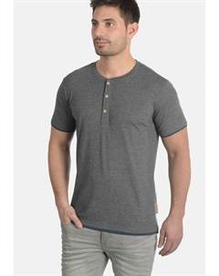 Футболка базовая TONY, цвет grey mix Indicode jeans