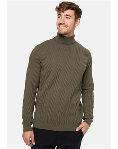 Вязаный свитер, цвет dark green Indicode jeans