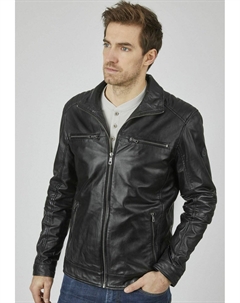 Кожаная куртка, цвет schwarz Bugatti