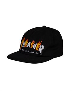 Кепка THRASHER FLAME MAG SNAPBACK Black O S Thrasher