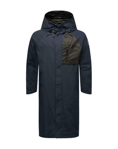 Куртка дождевик/водоотталкивающая куртка ZAFAAR, цвет dark blue Stone harbour