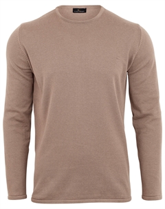 Толстовка Basic Crew Neck Strickpullover, бежевый Clark crown