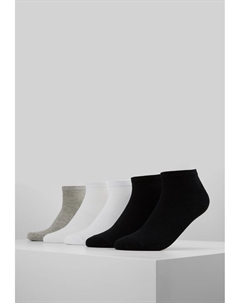 Носки NO SHOW SOCKS 5 PACK, цвет black/white/grey Urban classics