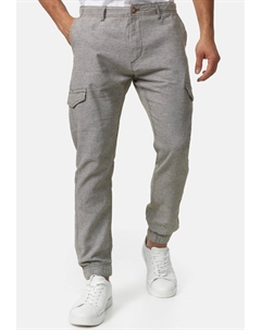 Брюки карго BOOTH, цвет dark olive Indicode jeans