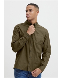 Рубашка BH BUGLEY GARMENT DYED OXFORD, цвет forest night Blend