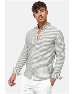 Рубашка LANGARM BRAYDEN, цвет beetle Indicode jeans