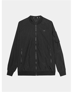 Бомбер стандартного кроя, черный 4f