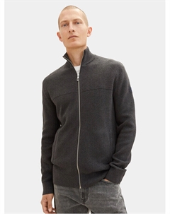 Свитер обычного кроя, серый Tom tailor