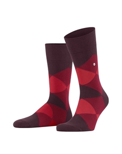 Длинные носки с рисунком, красный Burlington