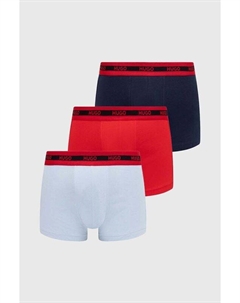 3 пары боксеров, синий Hugo