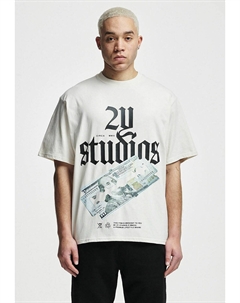 Футболка с принтом Razor, цвет off white 2y studios