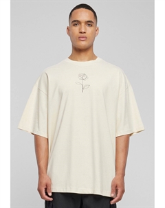 Футболка с принтом Spring Rose Huge, цвет whitesand Merchcode