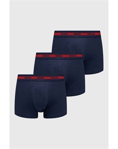 3 упаковки боксеров, темно-синий Hugo