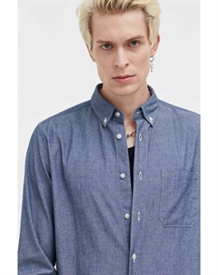 Рубашка из хлопка, синий Hugo