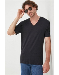 Хлопковая футболка (3 шт.), черный Michael kors