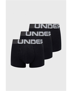 Боксеры (3 шт.) 1363616, черный Under armour