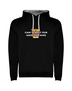 Худи Cant Wait Bicolor, черный Kruskis