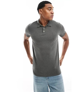 Темно-зеленая рубашка-поло в деревенском стиле Scalpers