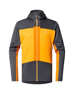 Толстовка ROC Flash Mid Full Zip, желтый Haglöfs