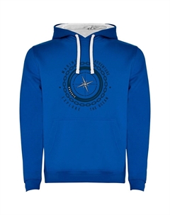Худи Compass Two-Colour, синий Kruskis