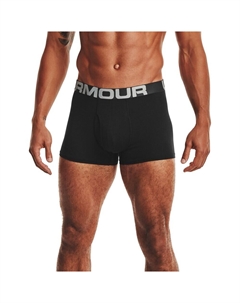 Боксеры Set Of 3 Shorts Charged Cottonjock, черный Under armour