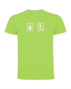 Футболка Problem Solution Trek, зеленый Kruskis