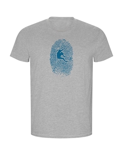 Футболка Climber Fingerprint ECO, серый Kruskis