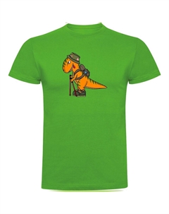 Футболка Dino Trek, зеленый Kruskis