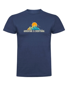 Футболка Adventure Is Everything, синий Kruskis
