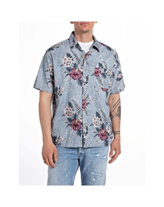 Рубашка с коротким рукавом M4119 .000.74920, разноцветный Replay