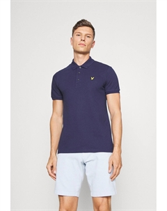 Рубашка-поло PLAIN, темно-синий Lyle & scott