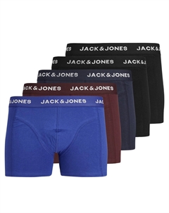 Боксеры Boxershort 5 шт, цвет Schwarz/Blau/Rot Jack & jones