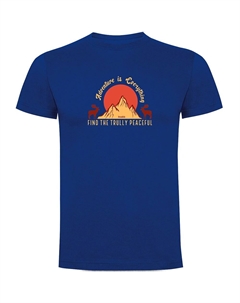 Футболка с коротким рукавом Find The Trully, синий Kruskis