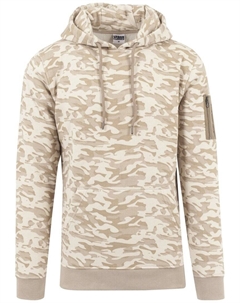 Толстовка с капюшоном БОМБЕР, бежевый Urban classics