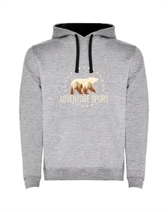 Худи Adventure Sport Bicolor, серый Kruskis